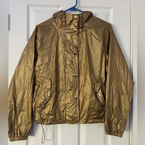 Lauren Ralph Lauren Gold Windbreaker - Picture 1 of 10